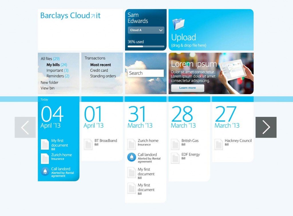 Barclays - cloudit desktop